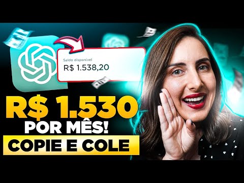 🚨 INICIANTE! COMO GANHAR DINHEIRO ONLINE COM A INTELIGÊNCIA ARTIFICIAL SEM APARECER PASSO A PASSO