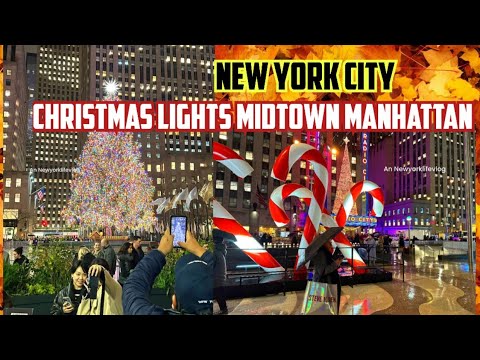 New York City: Christmas Light Midtown Manhattan