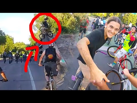 The Craziest Jump I've Ever Seen On A Rideout [Cycle Vlog]