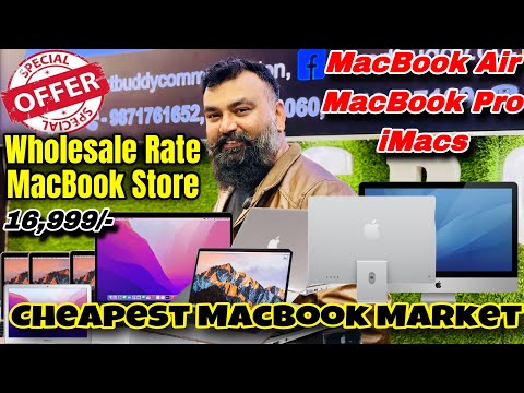 Wholesale Rate MacBook Store💻🔥Laptop Bazaar In Gurgaon|| MacBook Air & Pro🛍️#smartbuddycommunication