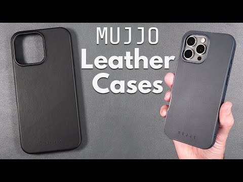 Quality Leather Cases for iPhone 16 Pro Max  - MUJJO