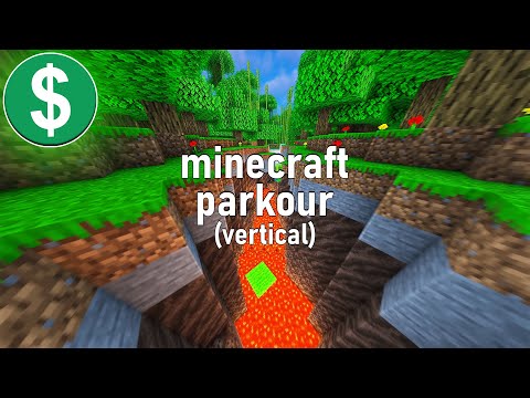 Minecraft Parkour Gameplay No Copyright (Vertical)