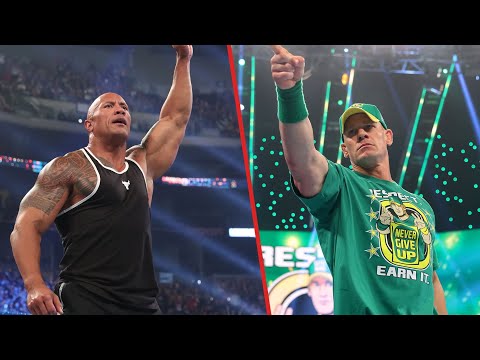 JOHN CENA VS THE ROCK