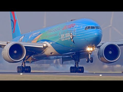 35 HEAVIES HIGHLIGHTS Winter Season Amsterdam Schiphol Airport A340 B747 A380