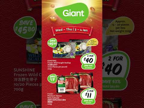 Giant CNY 2024 Huat Weekday (3 - 4 JAN)