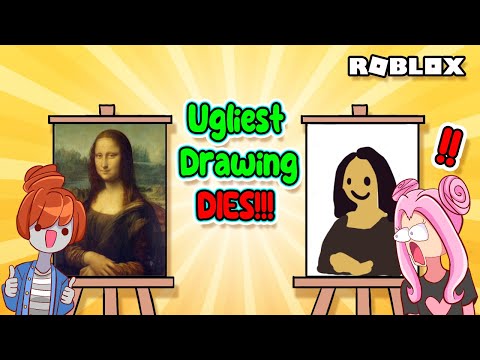 My Drawing is SO UGLY!!! | Roblox | Draw or DIE