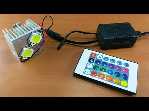 Super idea | Make remote control LED light