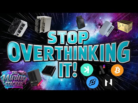 Crypto ASIC Mining Burning You Out ? ROI Never ?! Why Buy Anything ?! KEEP IT SIMPLE & SET GOALS