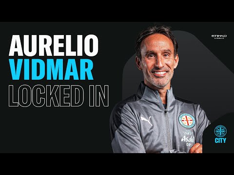 "WE'LL PUSH BACK TO THE TOP" | Aurelio Vidmar re-signs with Melbourne City!