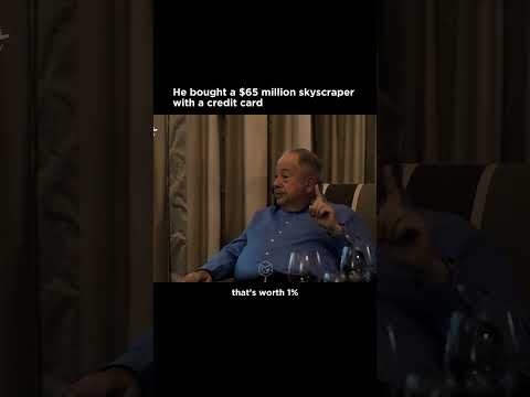 Jonathan Wener acquired a $65 million building using a credit card. #WealthBuilding #CreditCardHacks