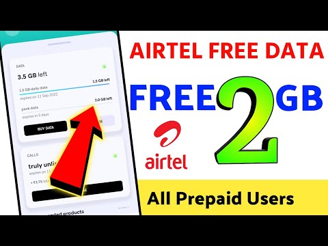 Airtel free data ! how to get free data on airtel