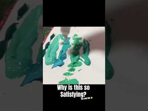 How is it so satisfying? #satisfyingpainting #satisfying