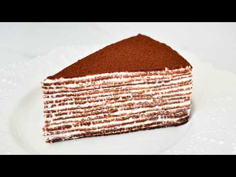 Pancake (Crepes) cake TIRAMISU