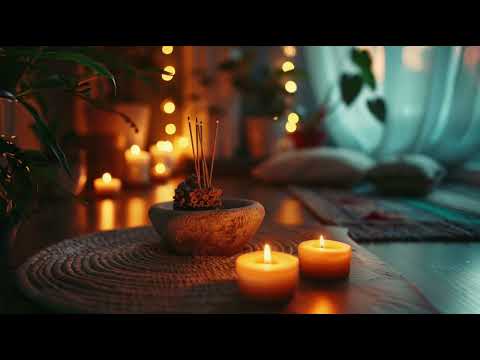 8hrs "Natural Rain Sounds" with of Floating Candles "Get to Sleep Fast"