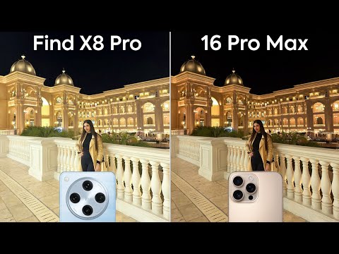 Oppo Find X8 Pro vs iPhone 16 Pro Max Camera Test Comparison