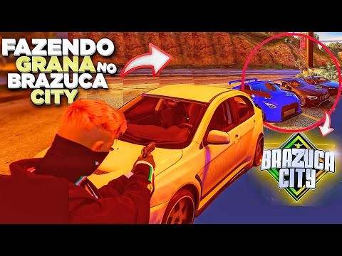 fiz O MAIOR ROUBO DE CARROS VIP no BRAZUCA CITY GTA RP