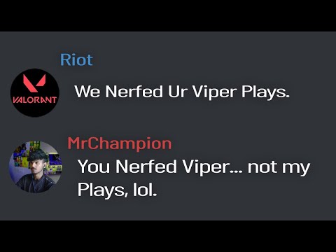 So I Mastered ''Nerfed Viper''