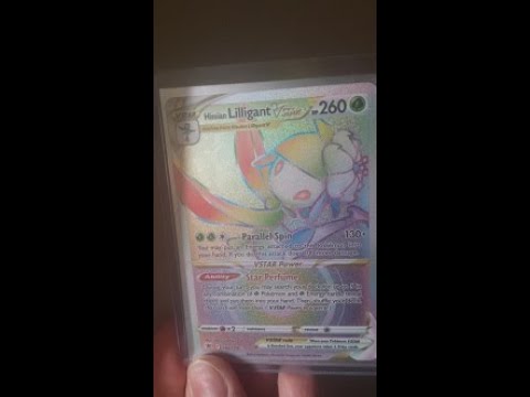 Astral Radiance Pack 3 packs and Charizard Coin!!  Lilligant Vstar Rainbow card