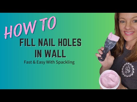 How To Fill Nail Holes in Wall