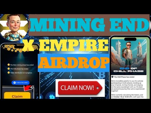 x empire the main minning phase has ended | x empire new update today | x empire Airdrop withdrawal