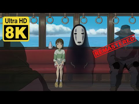 Spirited Away - Official Trailer 8K (Remastered with Neural Network AI)