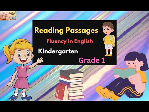 Reading for Kindergarten / English Reading for Grade 1/ Easy Reading Passages / English Fluency