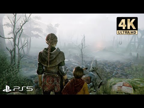 A Plague Tale Requiem Looks BRUTAL - 12 Minutes Of New Gameplay (No Commentary 4K 60FPS)