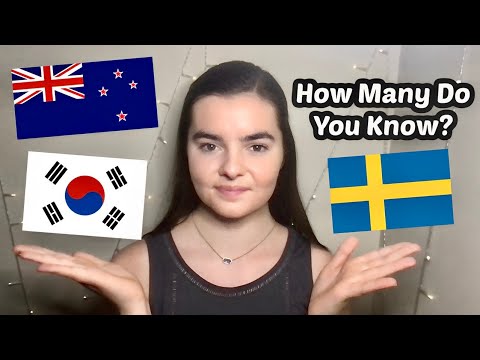 ASMR Can You Guess the Country Flag? Part 2 | 30 Trivia Questions