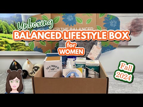 Unboxing the FALL 2024 BALANCED LIFESTYLE BOX For Women!