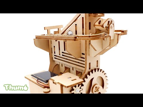 【試玩】 DIY立體階梯滾珠拼圖 - Stem Toys - 3D Ball Puzzle Ladder