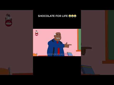 SHOCOLATE FOR LIFE😂😂😂 #comedy #houseofajebo #cartoon #tegwolo