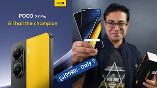 Poco X7 & Poco X7 Pro in India I Starting @ 19999/-INR ?