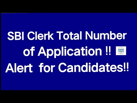 Alert !! for SBI Clerk Candidates II be ready for high Cut off