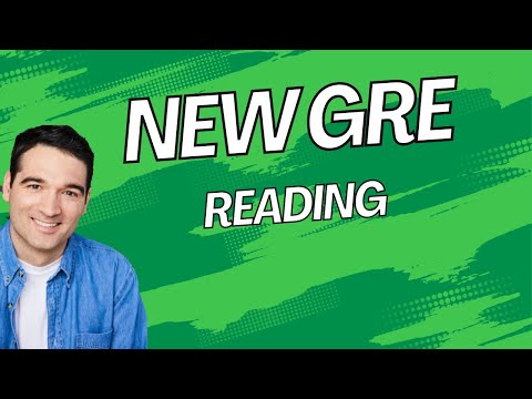 NEW GRE Reading Comp