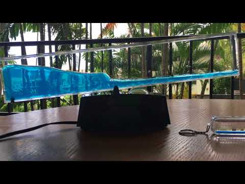 Lava Adriatic Wave Motion Machine with Hughes Wave Cell - clicking sound