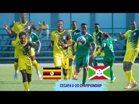 LIVE: UGANDA VS BURUNDI | U-20 AFCON CECAFA QUALIFIERS 2024 | THIRD PLACE PLAYOFF