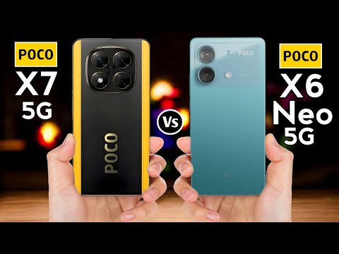 POCO X7 5G vs POCO X6 Neo 5G