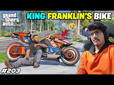 KING'S BIKE 😭 | Youngsters Real Life Mods | GTA 5 | #203 | THE COSMIC BOY