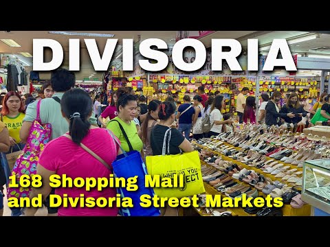 MANILA’s Best Christmas Shopping Spots! DIVISORIA 168 MALL & STREET MARKETS | Philippines Walk Tour