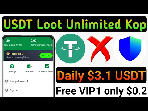 Usdt Earning New USDT Earning Best Usdt Money Website Kop instant Withdraw Proof online Earn