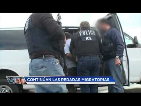 Atrapan en redadas a cientos de inmigrantes