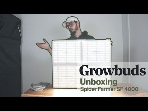 Spider Farmer SF4000 LED Grow Light Unboxing & Review | Best Bang For Your Buck