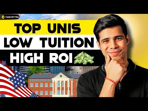 Cheapest Universities in USA with HIGH ROI || Top USA Universities with low Tuition