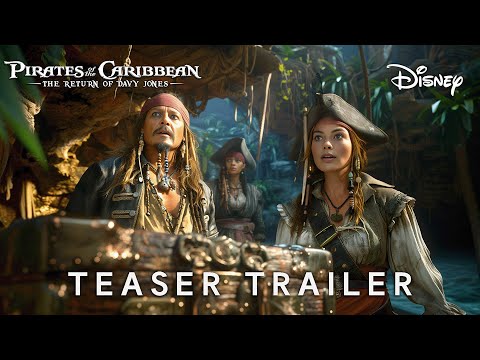 Pirates of the Caribbean 6: The Return Of Davy Jones | Teaser Trailer | Margot Robbie, Johnny Depp