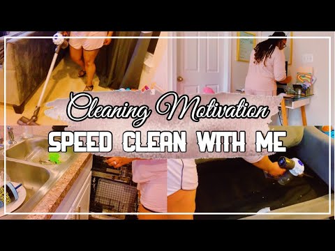 SPEED CLEAN WITH ME | COLLAB | MIKA MARIE