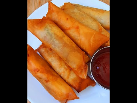 Cheese burst veg spring roll😍#food #recipe #reels #shorts #cooking #reelitfeelit#snacks #kids #yummy