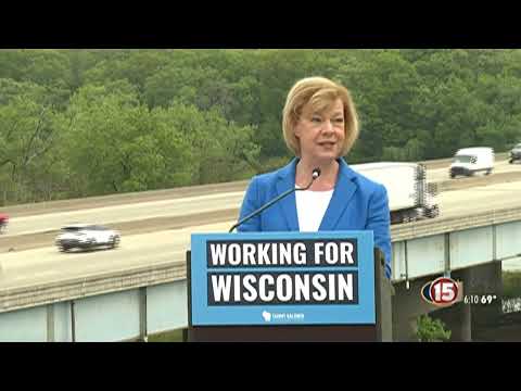 WMTV: Sen. Baldwin Breaks Ground on Project to Replace Outdated Bridges Crossing Wisconsin River