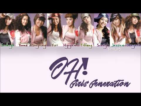 Girls'Generation – OH! (Han/Rom/Eng) Color Coded Lyrics