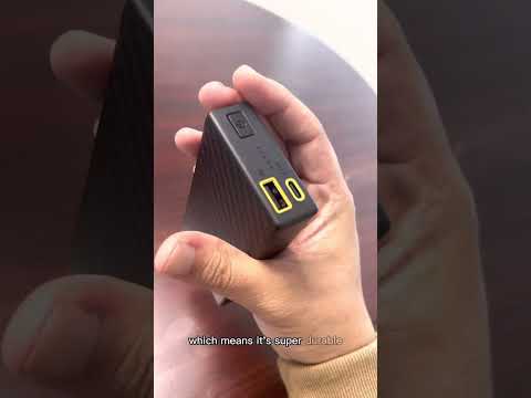 This carbon fiber power bank is tougher than me! (CARBO 20,000)