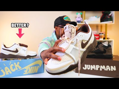 TRAVIS SCOTT X NIKE ZOOM FIELD JAXX | REVIEW + ON FEET + COMFORT COMPARISON etc